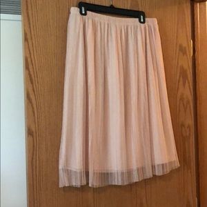 Blush Tulle Skirt